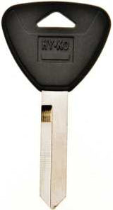 Hy-Ko 12005H62 Key Blank, Brass/Plastic, Nickel, For: Ford, Lincoln, Mercury Vehicles, H62 Key Number, Pack of 5