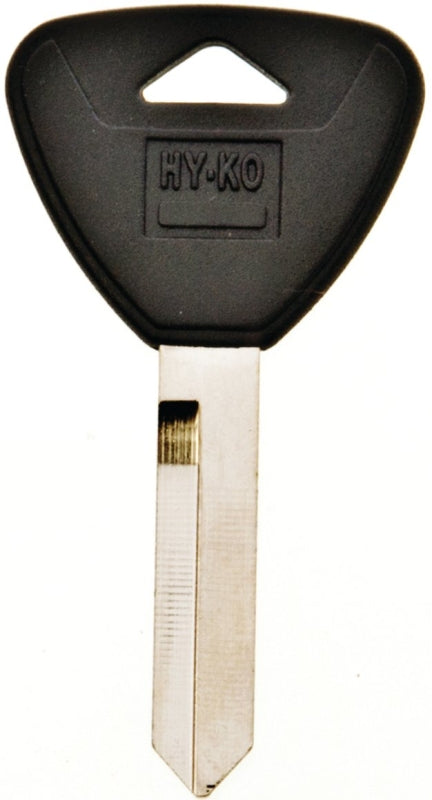Hy-Ko 12005H62 Key Blank, Brass/Plastic, Nickel, For: Ford, Lincoln, Mercury Vehicles, H62 Key Number, Pack of 5