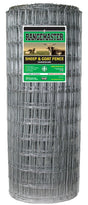 Rangemaster 6965 Sheep and Goat Fence, 330 ft L, 48 in H, 4 x 4 in Mesh, 12.5 Gauge, Zinc