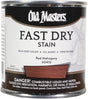 Old Masters 60416 Fast Dry Stain, Red Mahogany, Liquid, 0.5 pt