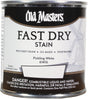 Old Masters 61416 Wood Stain, Pickled White, Liquid, 0.5 pt