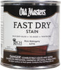 Old Masters 62116 Fast Dry Stain, Rich Mahogany, Liquid, 0.5 pt