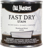 Old Masters 62516 Fast Dry Stain, Weathered Wood, Liquid, 0.5 pt