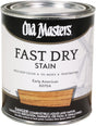 Old Masters 60704 Fast Dry Stain, Early American, Liquid, 1 qt