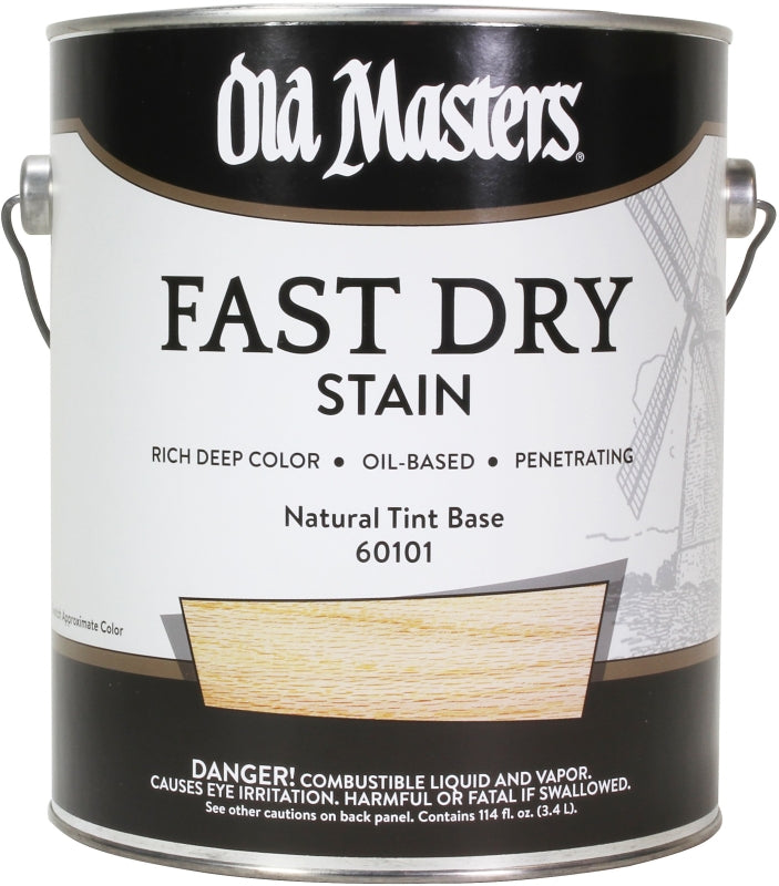 Old Masters 60101 Wood Stain, Natural, Liquid, 1 gal, Pack of 2