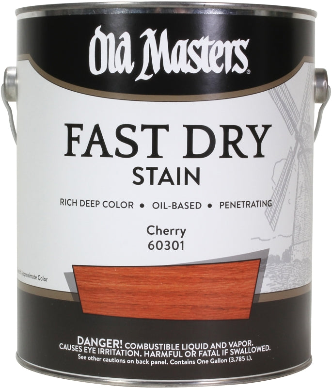 Old Masters 60301 Wood Stain, Cherry, Liquid, 1 gal, Pack of 2