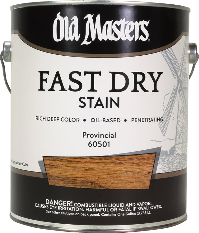 Old Masters 60501 Wood Stain, Provincial, Liquid, 1 gal, Pack of 2