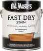 Old Masters 60801 Wood Stain, Dark Mahogany, Liquid, 1 gal, Pack of 2