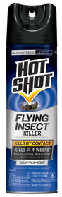 Hot Shot HG-96310 Flying Insect Killer, Liquid, Spray Application, 15 oz Can