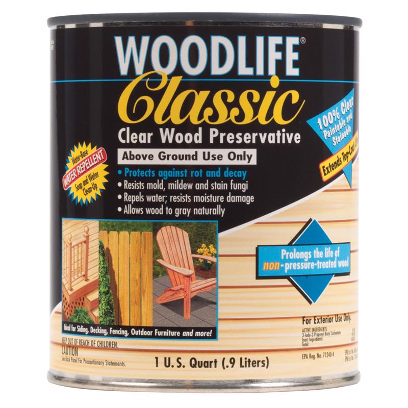 Wolman Woodlife Clear Water-Based Wood Preservative 1 qt