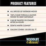 Wolman Woodlife Clear Water-Based Wood Preservative 1 qt
