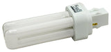 Sylvania 20480 Double Tube Compact Fluorescent Bulb, 13 W, T4 Lamp, GX23 Lamp Base, 671 Lumens, 2700 K Color Temp