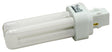 Sylvania 20480 Double Tube Compact Fluorescent Bulb, 13 W, T4 Lamp, GX23 Lamp Base, 671 Lumens, 2700 K Color Temp