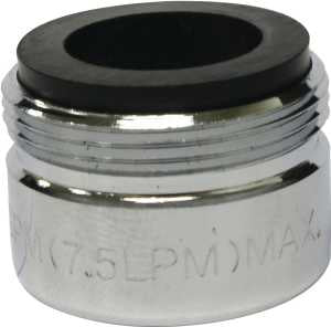 Plumb Pak PP800-10 Faucet Aerator, 13/16-27 Male, 1.878 in W x 3.75 in H Dimensions, Chrome Plated