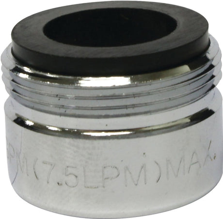 Plumb Pak PP800-10 Faucet Aerator, 13/16-27 Male, 1.878 in W x 3.75 in H Dimensions, Chrome Plated