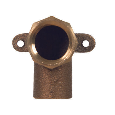 NIBCO 3/4 in. Sweat X 3/4 in. D FPT Brass Drop Ear Elbow 1 pk