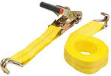 Keeper 89616 Tie-Down Strap, 2 in W, 16 ft L, 3333 lb Working Load, J-Hook End