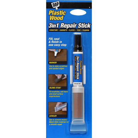 DAP 7079804094 3-in-1 Repair Stick, Solid (Blend Stick), Liquid (Marker), Slight (Blend Stick), Slight Solvent (Marker)