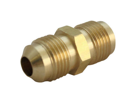 JMF Company 5/8 in. Flare X 5/8 in. D Flare Brass Union, Pack of 3