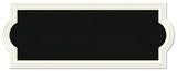 Hy-Ko AK-461 Address Plaque, Rectangular, Plastic, Off-White, Pack of 3