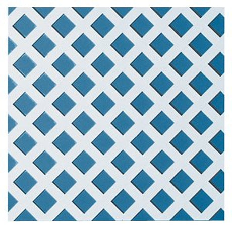 UFP 275429/148262 Lattice Panel, 2 ft W, 8 ft H, PVC, White