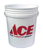Ace White 5 gal Bucket, Pack of 10