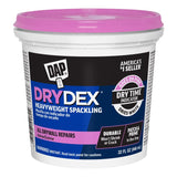 DAP DryDex Ready to Use White Spackling Compound 1 qt, Pack of 6