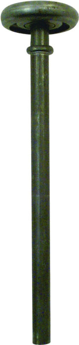 Prime-Line GD 52111 Door Roller, 1-13/16 in Dia Roller, 7/16 in W Roller, Galvanized Steel, Silver, 1-Roller