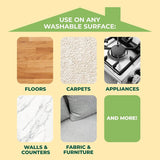 Simple Green 3010100614010 Concentrated All-Purpose Cleaner, 1 gal Bottle, Liquid, Lemon, Yellow