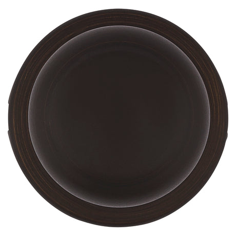 Kwikset 200CV 11P CP Passage Knob, Venetian Bronze, 1-3/4 to 1-3/8 in Thick Door, 2-1/4 in Strike, Left, Right Hand