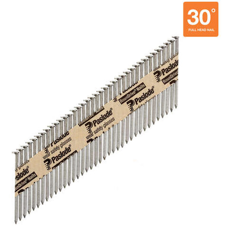 Paslode RounDrive 2-3/8 in. L X 16 Ga. Straight Strip Brite Framing Nails 30 deg 2000 pk