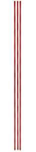 Gardener's Blue Ribbon Ultomato TMC60RD Plant Cage, 5 ft L, Plastic/Steel, Red, Pack of 10