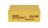 Armaly ProPlus 00608 FA/NS Grout Sponge, 6-1/2 in L, 4-1/2 in W, 2-3/8 in Thick, Polyester, Yellow