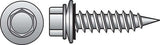 HILLMAN No. 10 X 1 in. L Hex Hex Head Screws w/Washers 100 pk