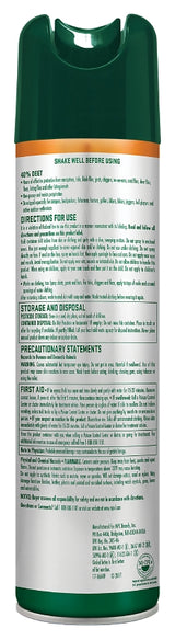 Repel Sportsmen Max HG-33801 Insect Repellent, 6.5 oz, Aerosol Can, Liquid, Pale Yellow, Deet, Ethanol