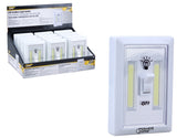 PowerZone 12532 Cordless Light Switch, LED Lamp, 200 Lumens, Wall Mounting, Pack of 12