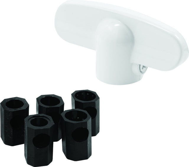 Prime-Line H 3892 Tee Handle, 3/4 in Projection, Painted