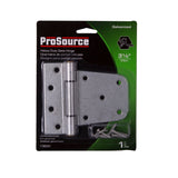 ProSource LR-182-PS Gate Hinge, Galvanized Steel, Galvanized, Fixed Pin, 180 deg Range of Motion, 46 (Pair) lb