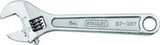 STANLEY 87-367 Adjustable Wrench, 6 in OAL, 1-1/20 in Jaw, Steel, Chrome