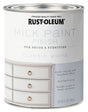 Rust-Oleum 331049 Milk Paint, Matte, Classic White, 1 qt Can