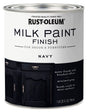 Rust-Oleum 331051 Milk Paint, Matte, Navy, 1 qt, Can