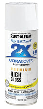 Rust-Oleum 331171 Spray Paint, High-Gloss, White, 12 oz Can