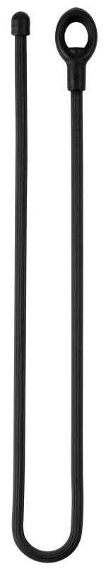 Gear Tie Loopable GLL24-01-2R6 Twist Tie, Rubber, Black, 24.7 in L, Pack of 6