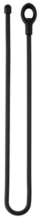 Gear Tie Loopable GLL24-01-2R6 Twist Tie, Rubber, Black, 24.7 in L, Pack of 6