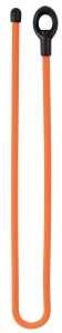 Gear Tie Loopable GLL24-31-2R6 Twist Tie, Rubber, Bright Orange, 24.7 in L, Pack of 6