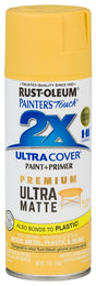 Painter's Touch 2X Ultra Cover 331186 Spray Paint, Matte, Golden Leaf, 12 oz Can
