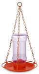 Perky-Pet 253 Jelly Feeder, 32 oz, 3-Port/Perch, Plastic, Orange, Hanging Mounting