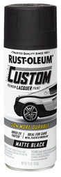 Rust-Oleum 332289 Automotive Spray Paint, Matte, Black, 11 oz, Can