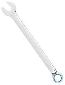 Vulcan MT6547913 Combination Wrench, Metric, 10 mm Head, Chrome Vanadium Steel, Silver, Round Handle