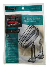 Bissell Vacuum Belt For Upright Vacuums 2 pk